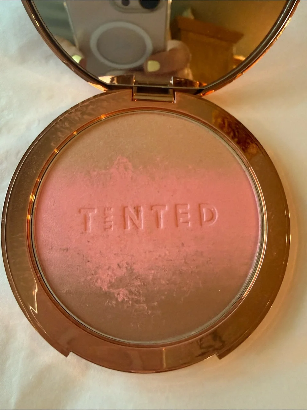 Radiant cool toned Pink Tinted Blush Duo